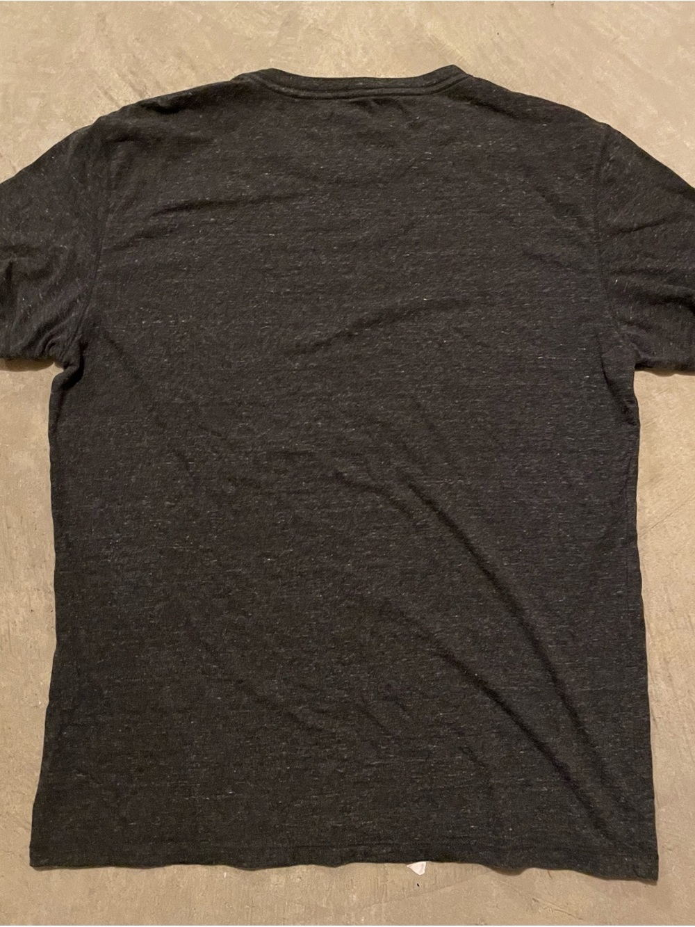 American Eagle Outfitters Men's Large Classic Fit Heather Gray Logo Tee